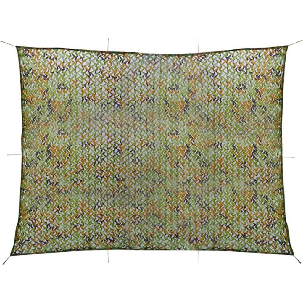 Berkfield Camouflage Net with Storage Bag 3x4 m