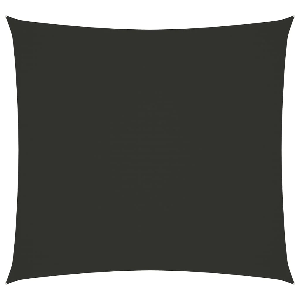 Berkfield Sunshade Sail Oxford Fabric Square 3x3 m Anthracite