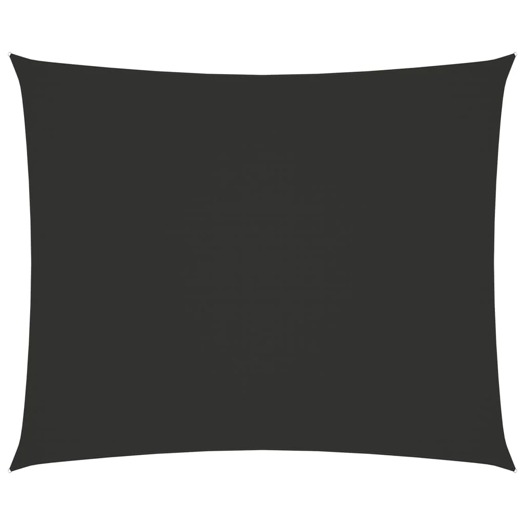 Berkfield Sunshade Sail Oxford Fabric Rectangular 3x4 m Anthracite