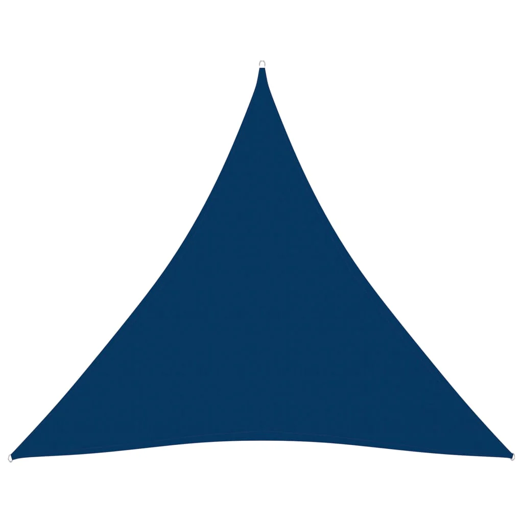 Berkfield Sunshade Sail Oxford Fabric Triangular 4.5x4.5x4.5 m Blue