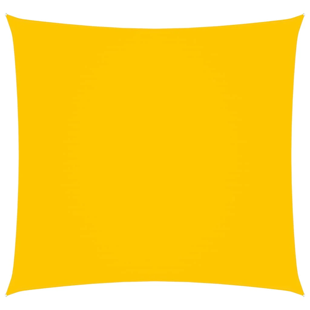 Berkfield Sunshade Sail Oxford Fabric Square 4.5x4.5 m Yellow