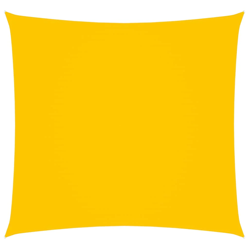 Berkfield Sunshade Sail Oxford Fabric Square 6x6 m Yellow