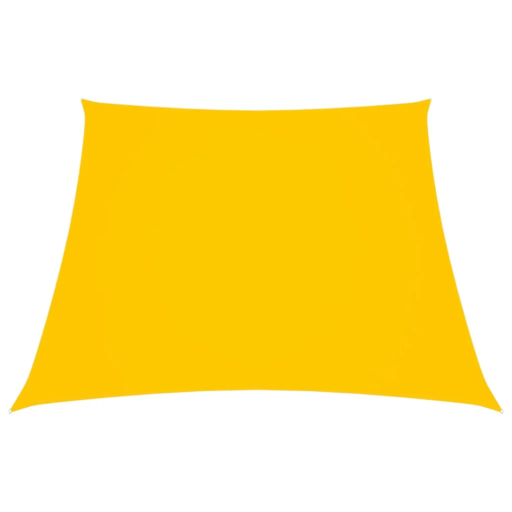 Berkfield Sunshade Sail Oxford Fabric Trapezium 3/4x3 m Yellow