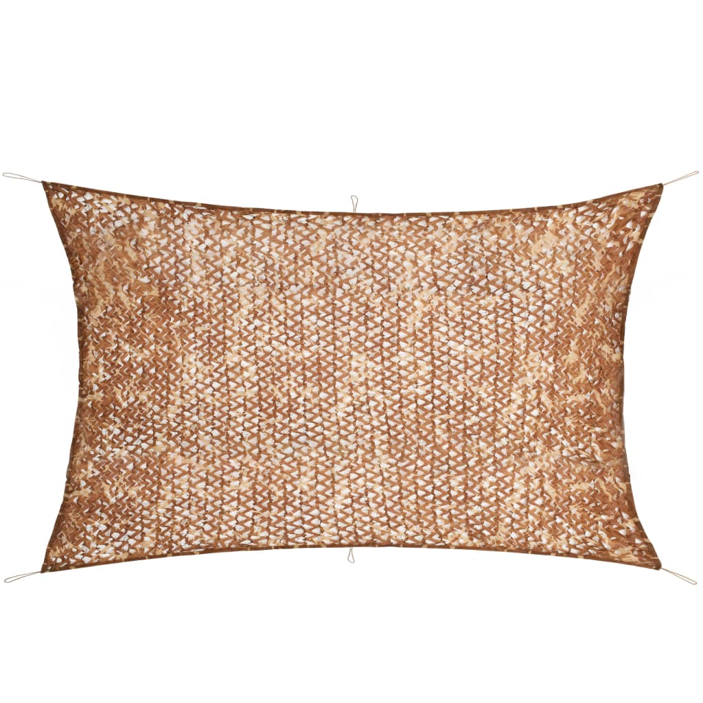Berkfield Camouflage Net with Storage Bag 2x6 m Beige