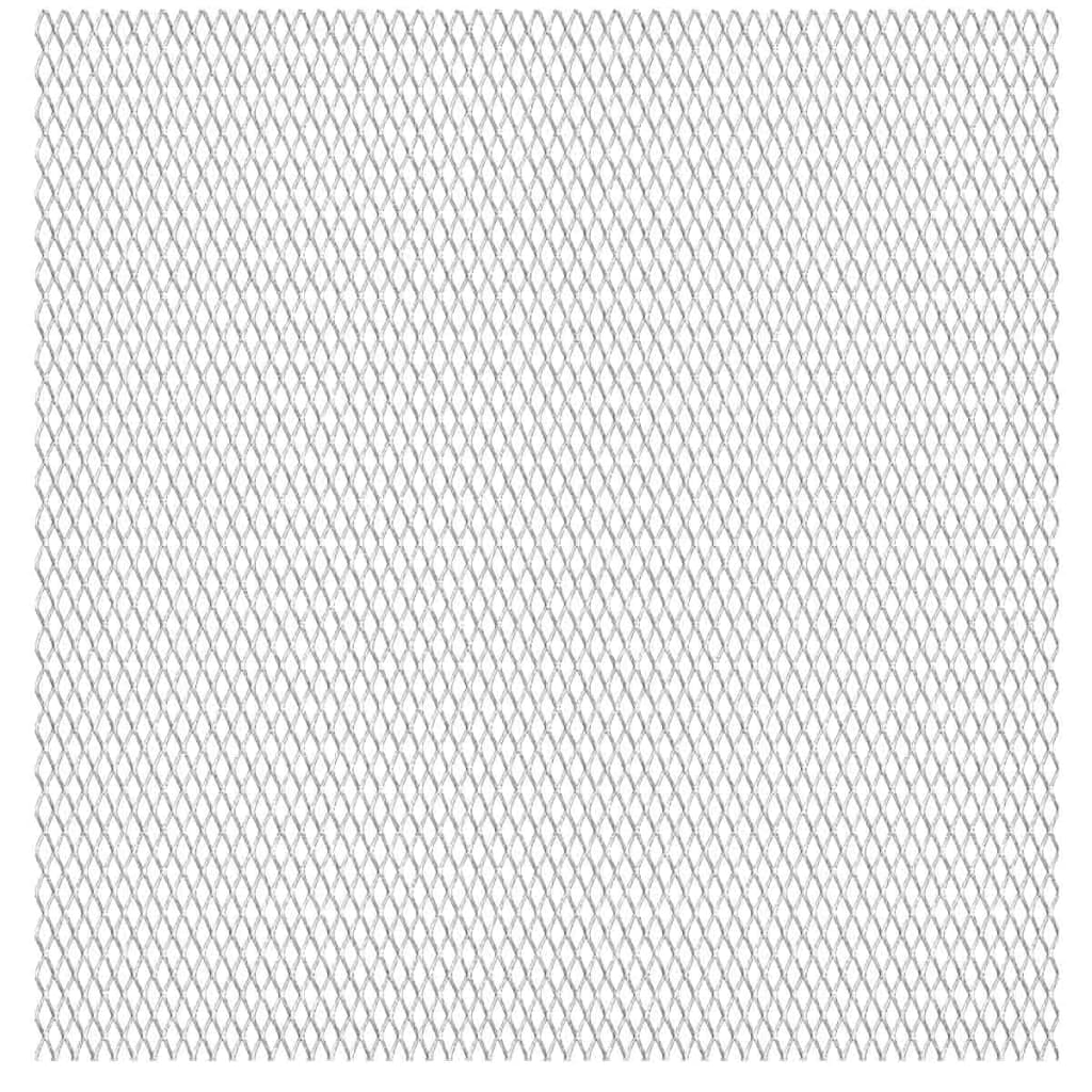 Berkfield Garden Wire Fence Stainless Steel 50x50 cm 30x17x2.5 mm
