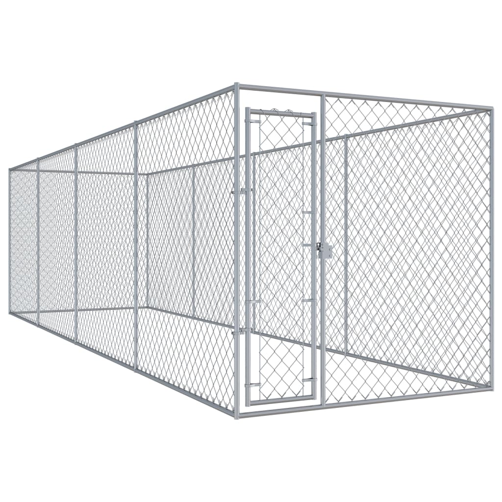 Berkfield Outdoor Dog Kennel 760x192x185 cm