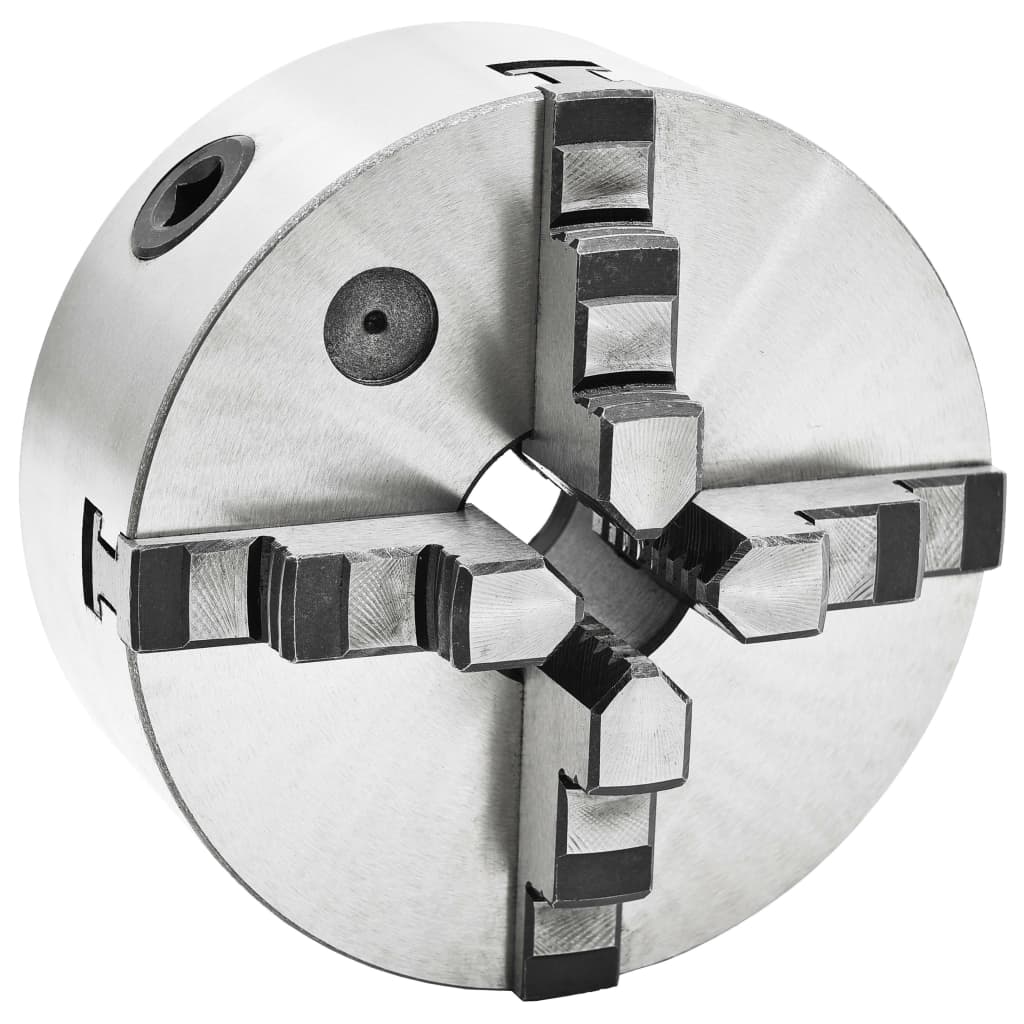Berkfield 4 Jaw Self-Centering Lathe Chuck 160 mm Steel