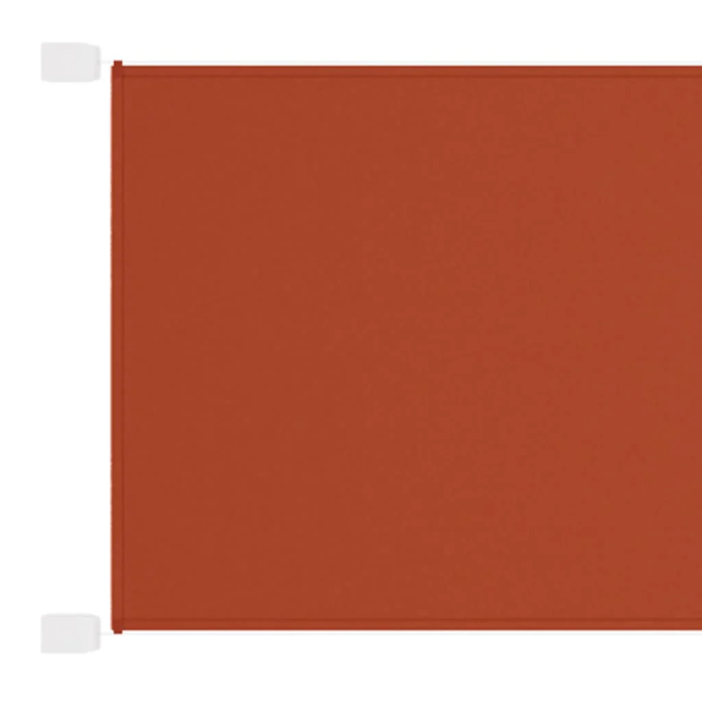 Berkfield Vertical Awning Terracotta 200x360 cm Oxford Fabric