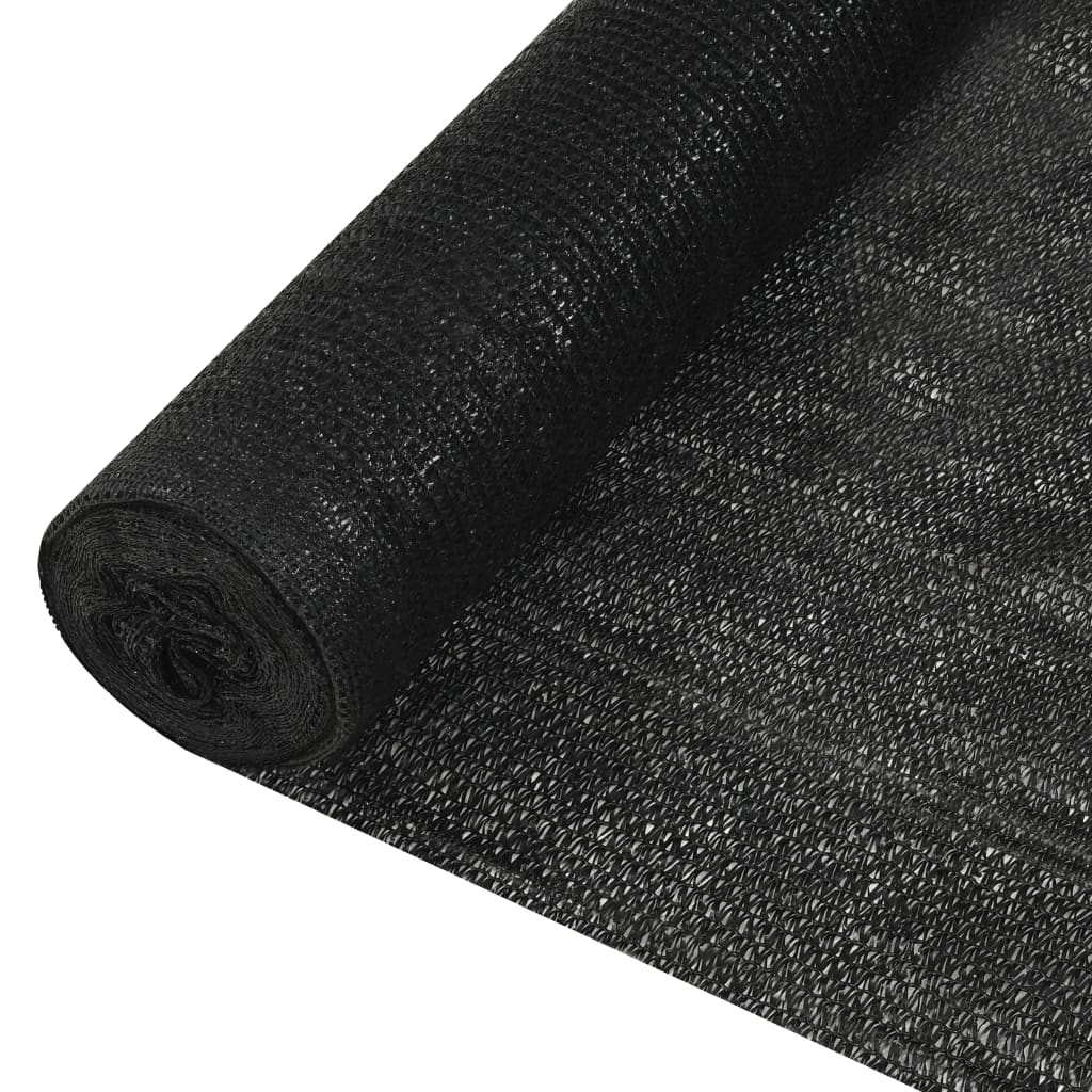 Berkfield Privacy Net Black 1.8x10 m HDPE 150 g/m�__