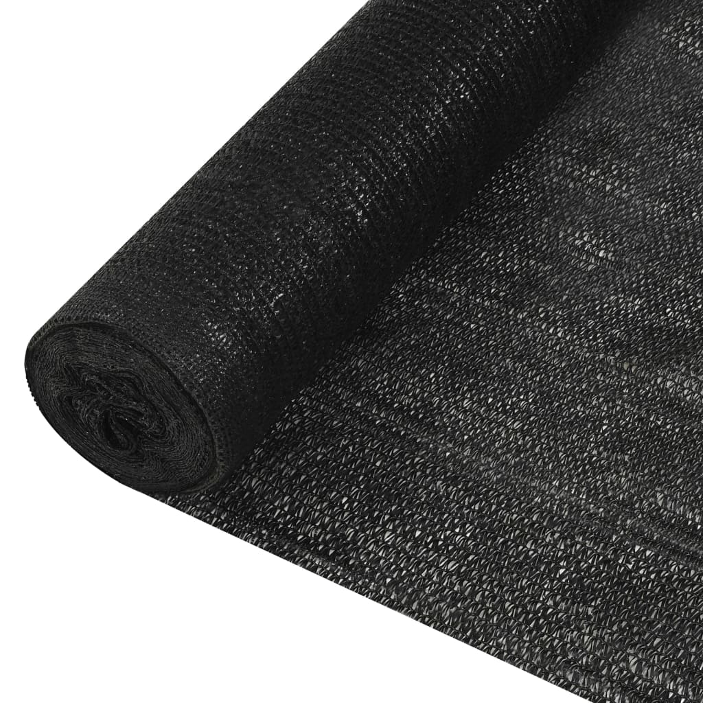 Berkfield Privacy Net Black 2x25 m HDPE 150 g/m�__
