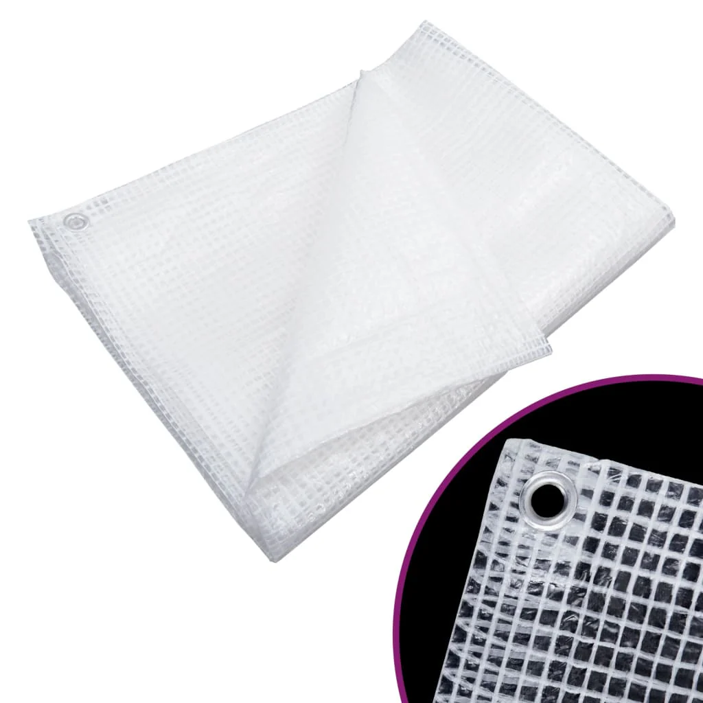 Berkfield Leno Tarpaulin 140 g/m�__ 3x5 m White