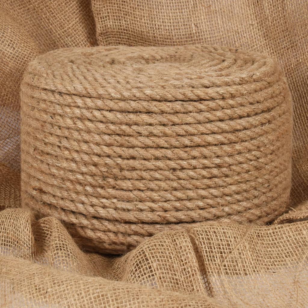 Berkfield Jute Rope 25 m Long 14 mm Thick