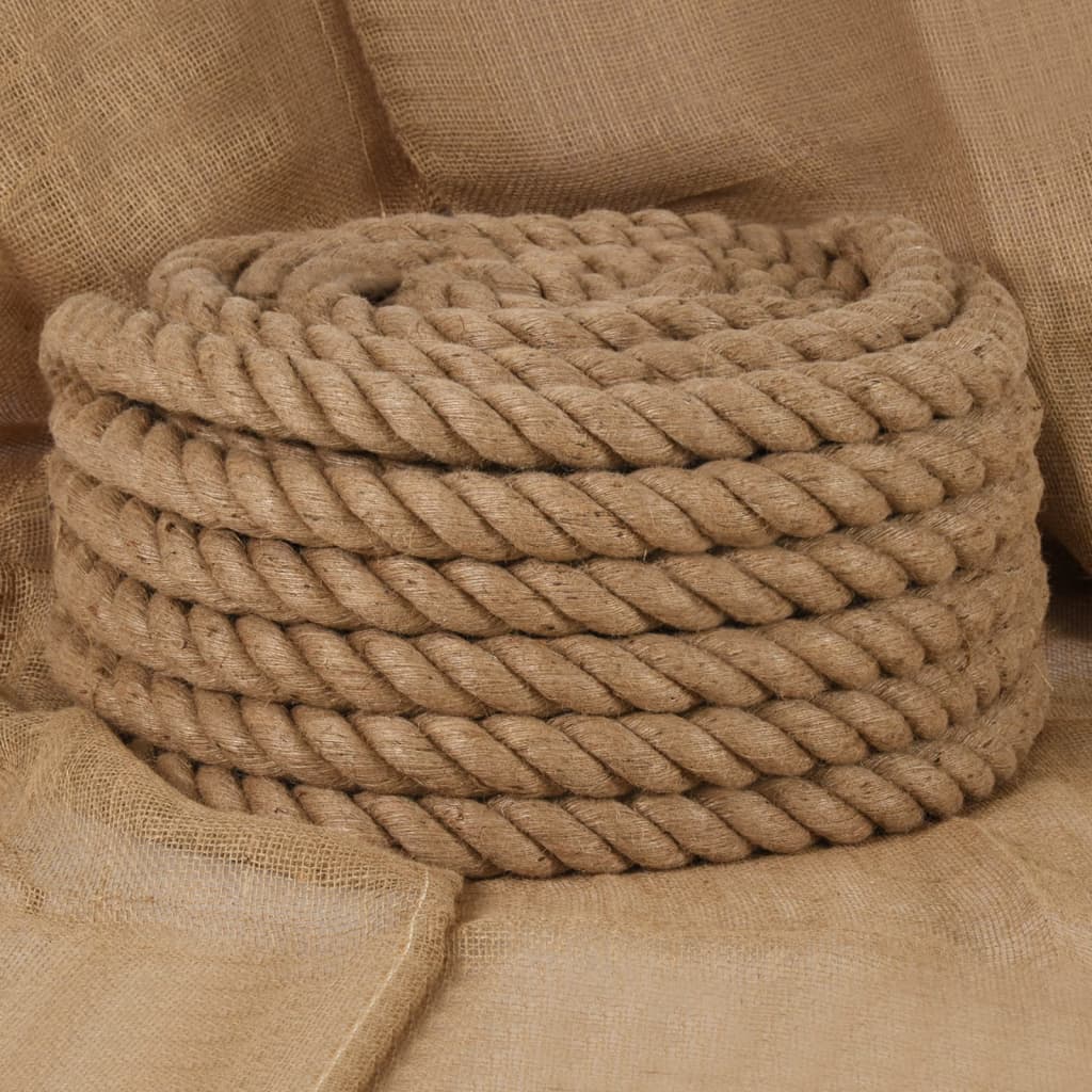 Berkfield Jute Rope 10 m Long 36 mm Thick