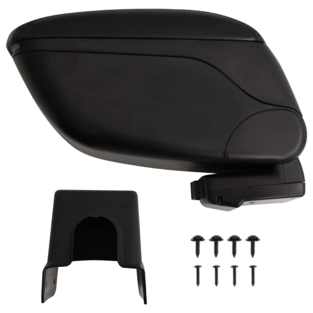 Berkfield Car Armrest Black 13x31x(31-44) cm ABS