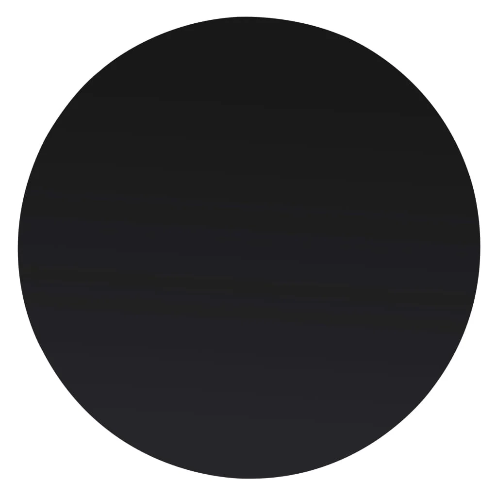 Berkfield Table Top Tempered Glass Round 800 mm