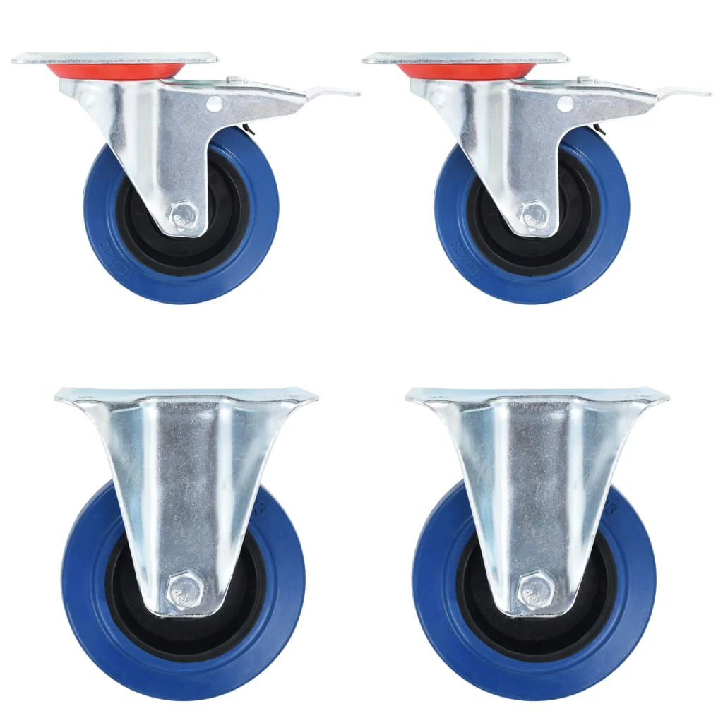 Berkfield 32 pcs Casters 100 mm
