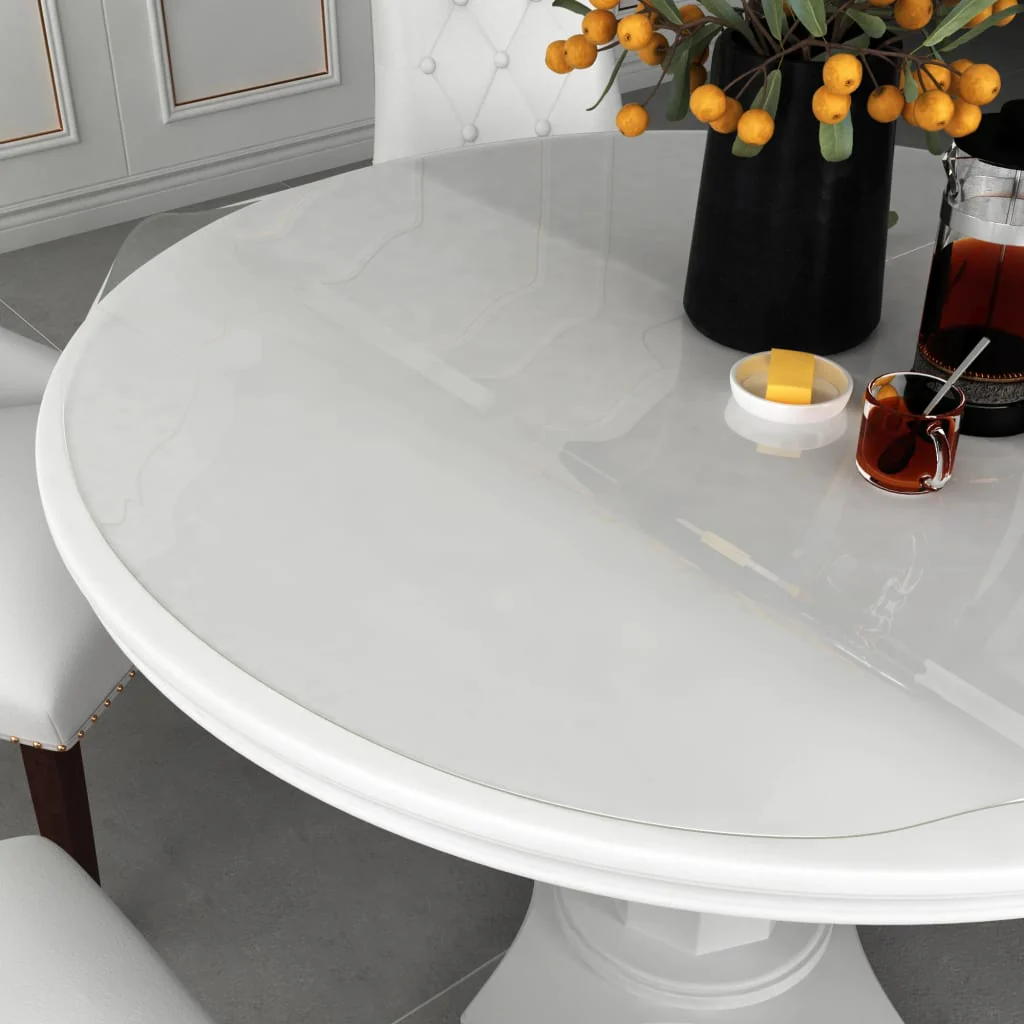 Berkfield Table Protector Transparent �_�”�_ 110 cm 2 mm PVC
