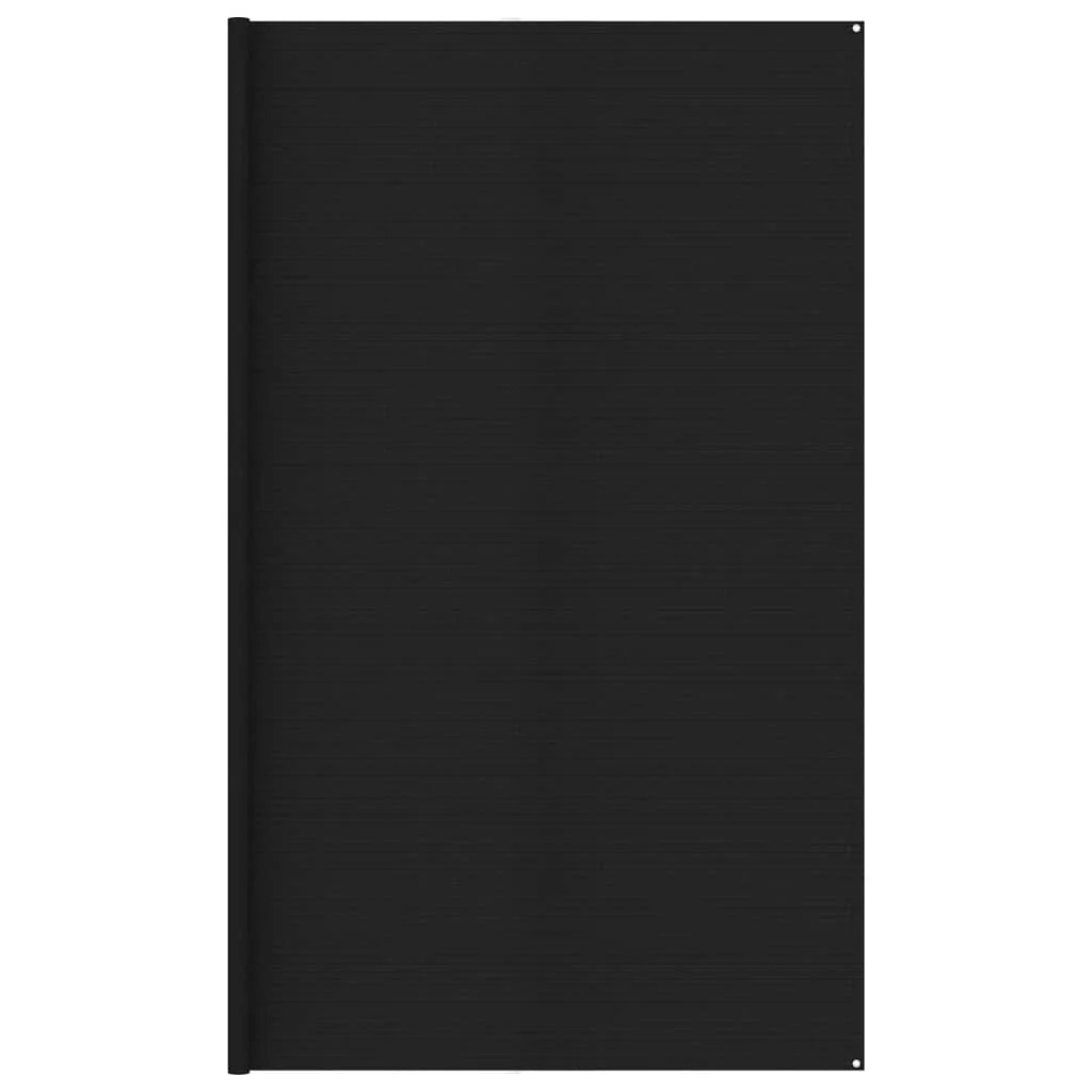 Berkfield Tent Carpet 400x700 cm Black HDPE