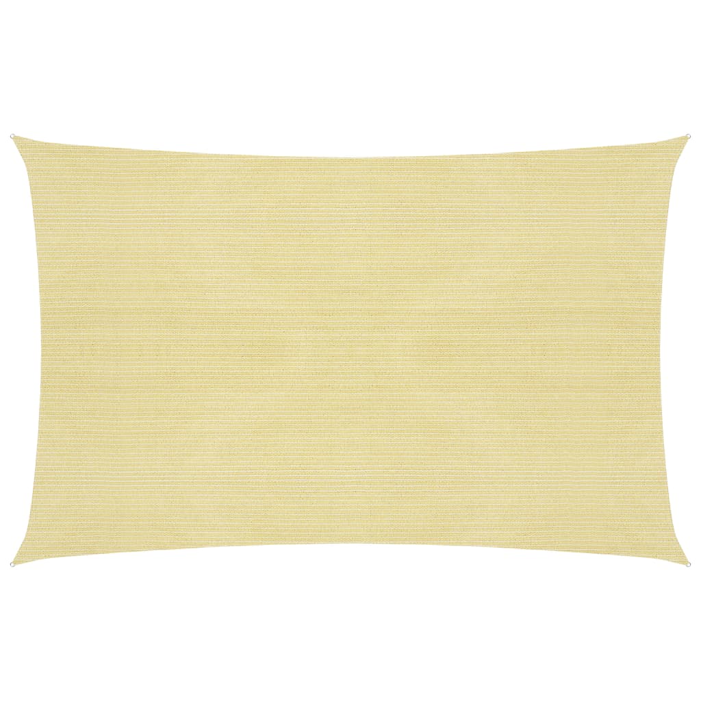 Berkfield Sunshade Sail 160 g/må_ Beige 3.5x5 m HDPE
