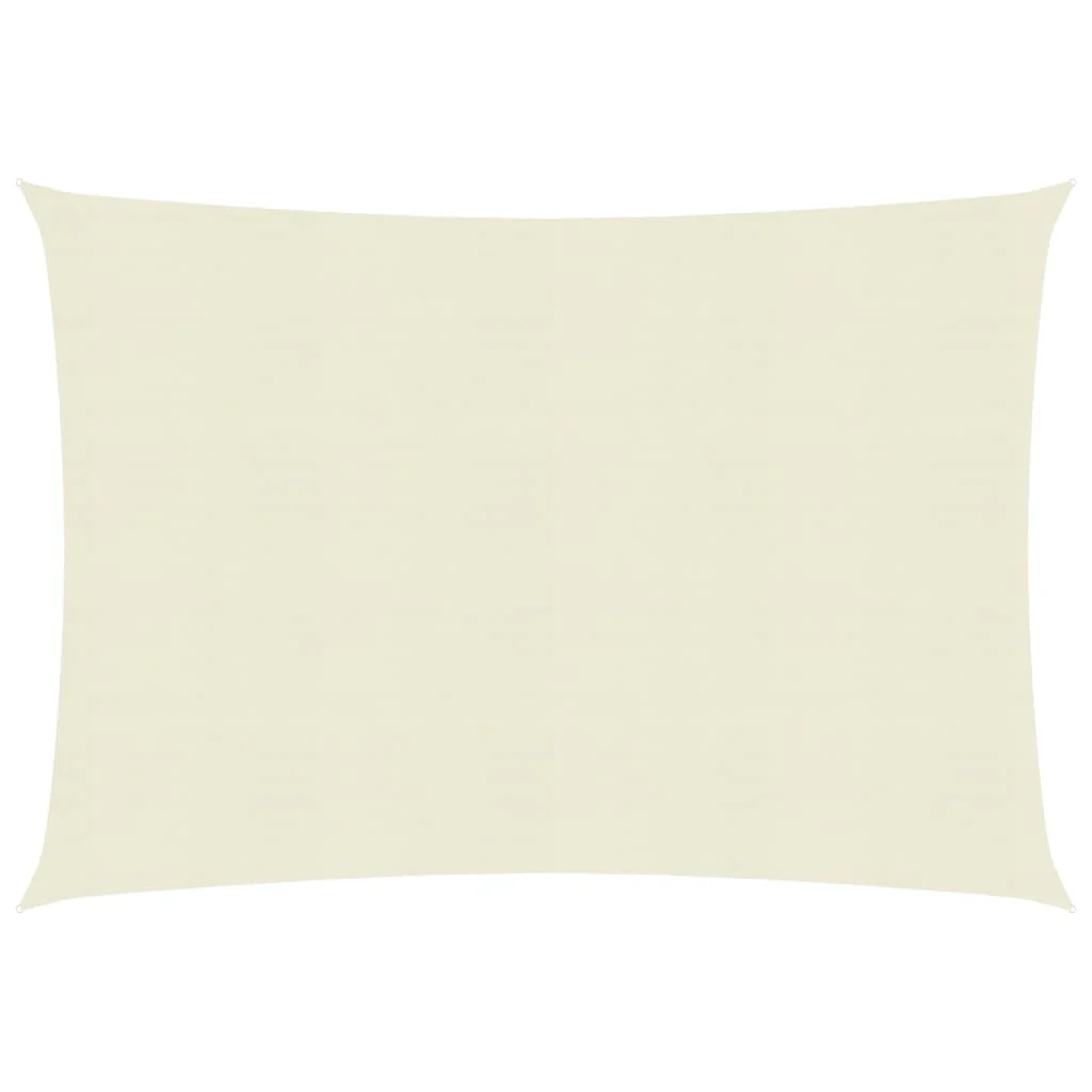 Berkfield Sunshade Sail 160 g/m�__ Cream 2.5x3 m HDPE
