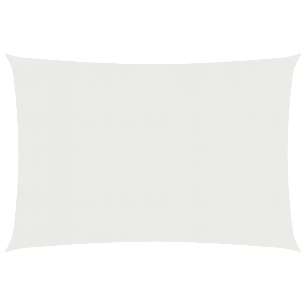 Berkfield Sunshade Sail 160 g/må_ White 2.5x5 m HDPE