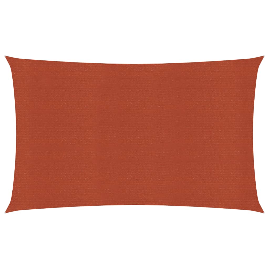 Berkfield Sunshade Sail 160 g/m�__ Terracotta 4x7 m HDPE