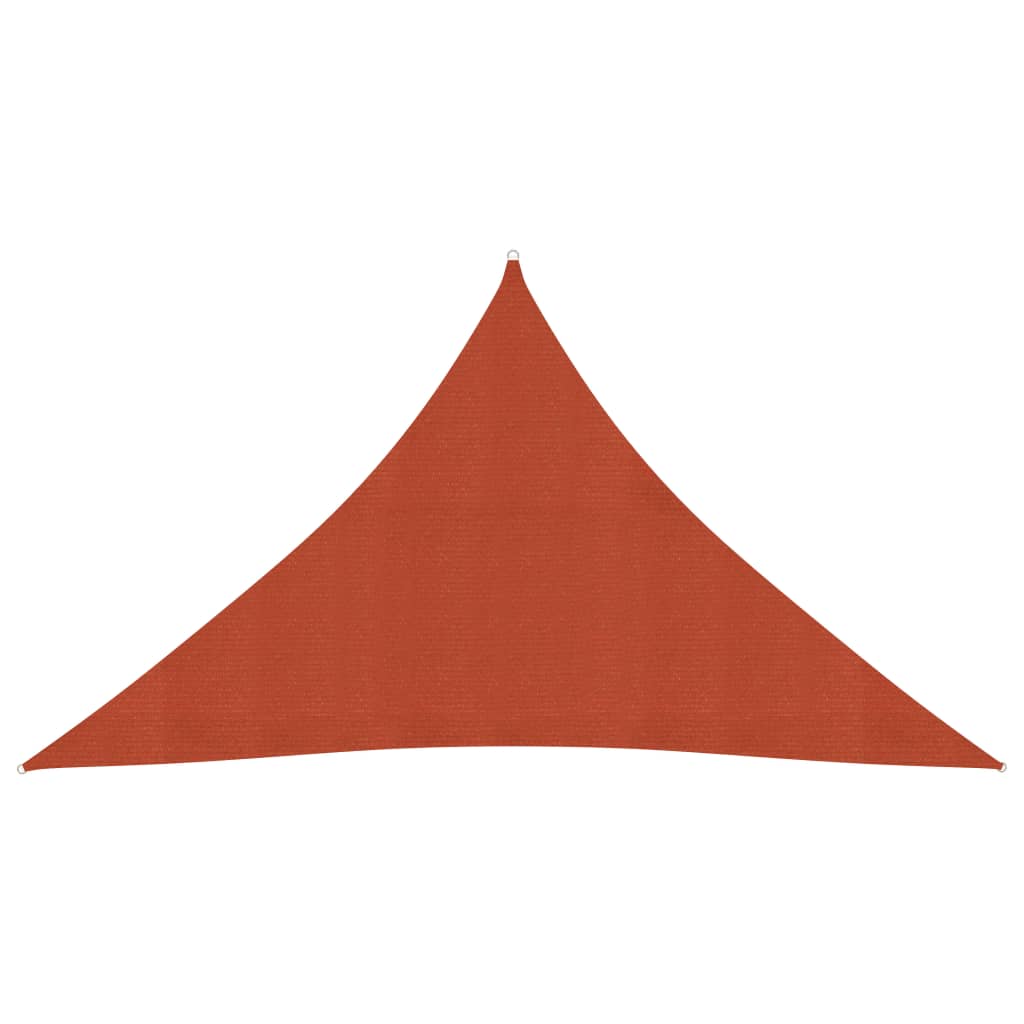 Berkfield Sunshade Sail 160 g/må_ Terracotta 3x3x4.2 m HDPE