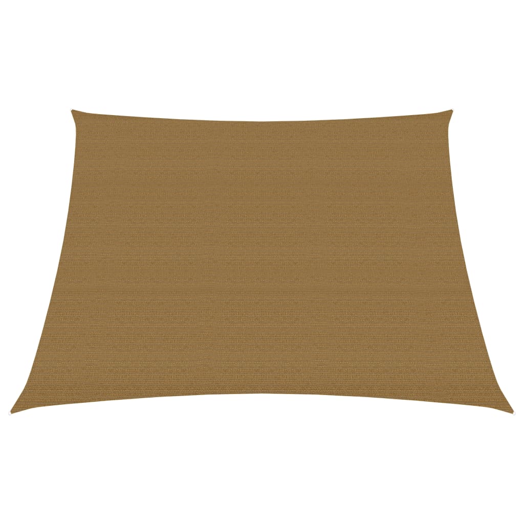 Berkfield Sunshade Sail 160 g/m�__ Taupe 4/5x3 m HDPE