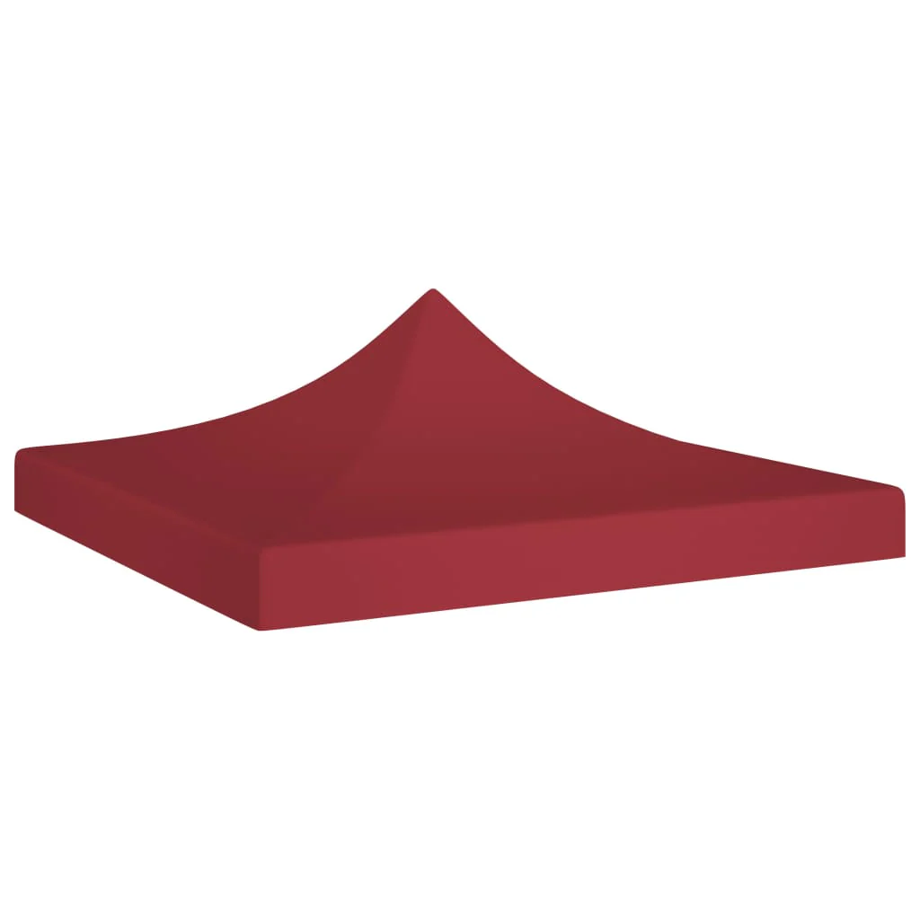 Berkfield Party Tent Roof 3x3 m Burgundy 270 g/m�__