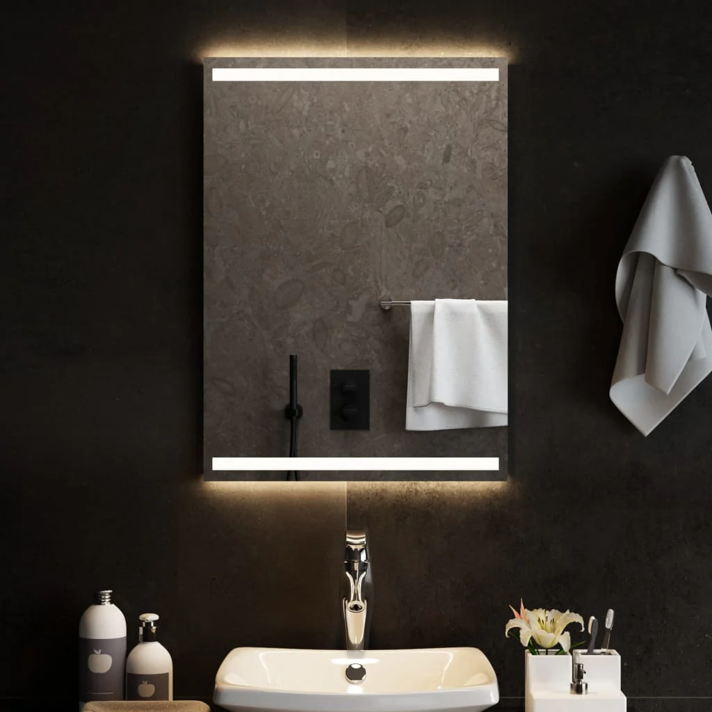 Berkfield LED Bathroom Mirror 50x70 cm