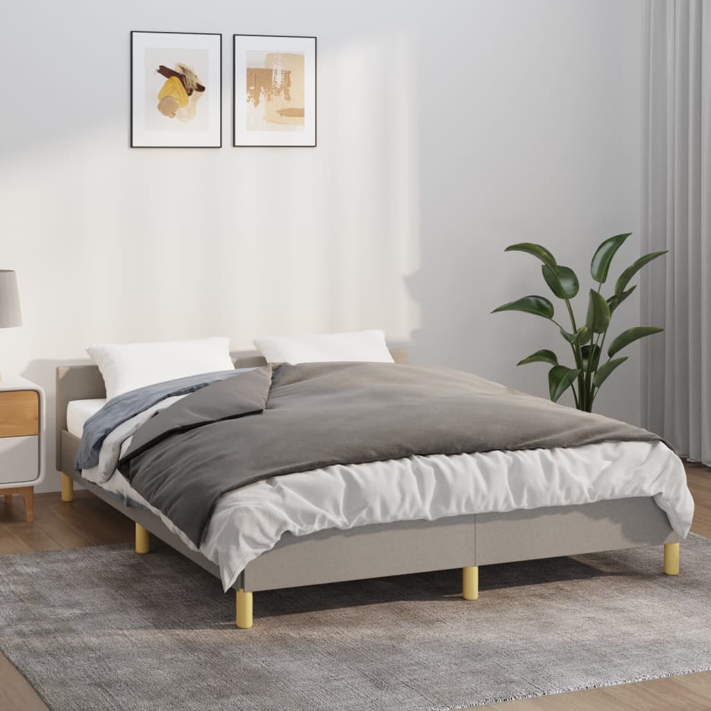 Berkfield Weighted Blanket with Cover Grey 152x203 cm 7 kg Fabric