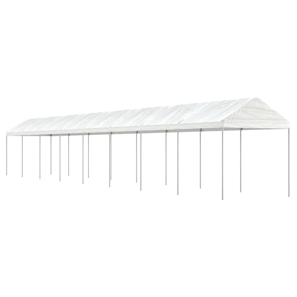 Berkfield Gazebo with Roof White 17.84x2.28x2.69 m Polyethylene
