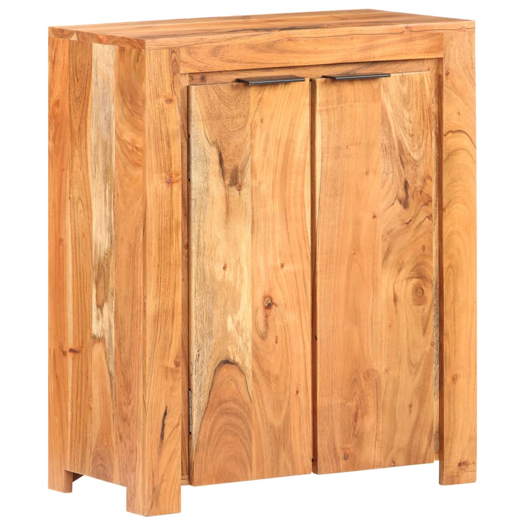 Berkfield Sideboard 59x33x75 cm Solid Acacia Wood