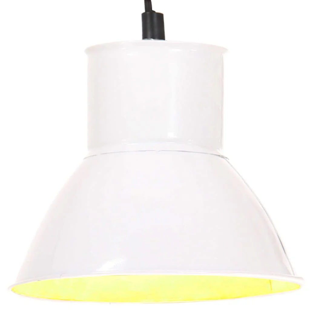 Berkfield Hanging Lamp 25 W White Round 17 cm E27