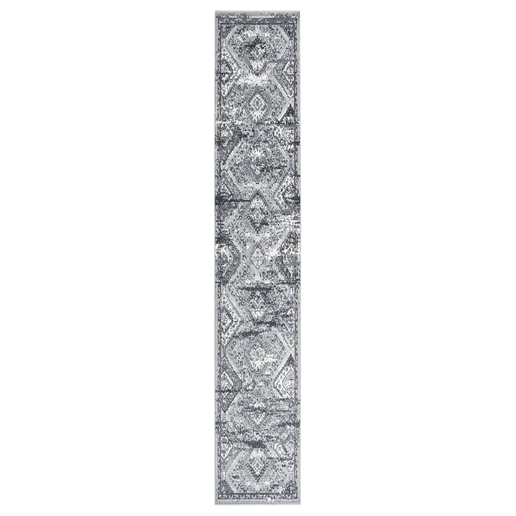 Berkfield Runner Rug BCF Oriental Grey 80x500 cm