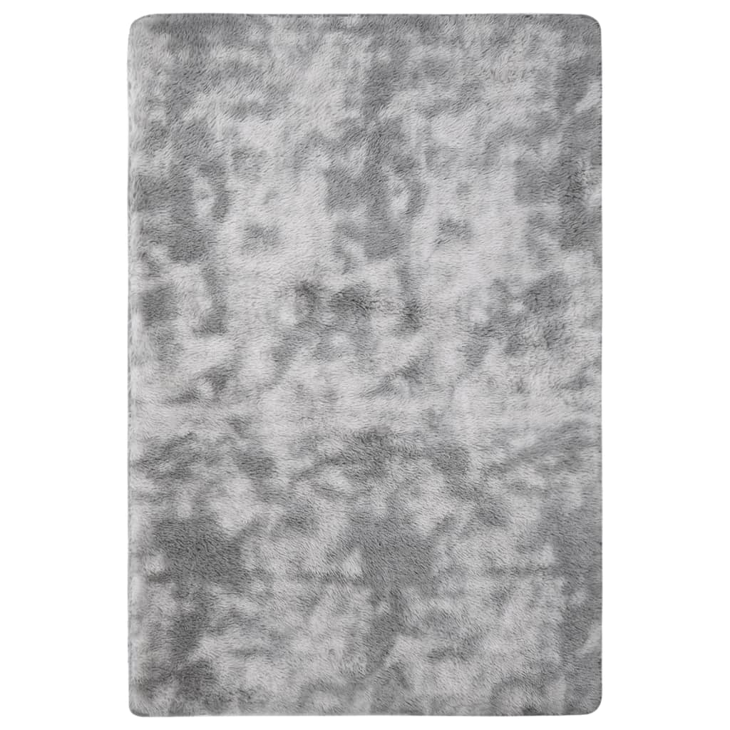 Berkfield Shaggy Rug Grey 200x140 cm