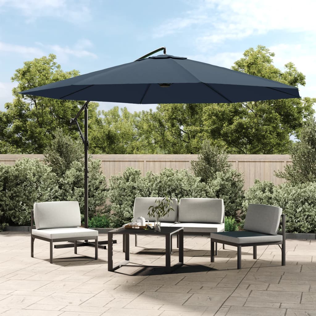 Berkfield Cantilever Umbrella 3.5 m Blue