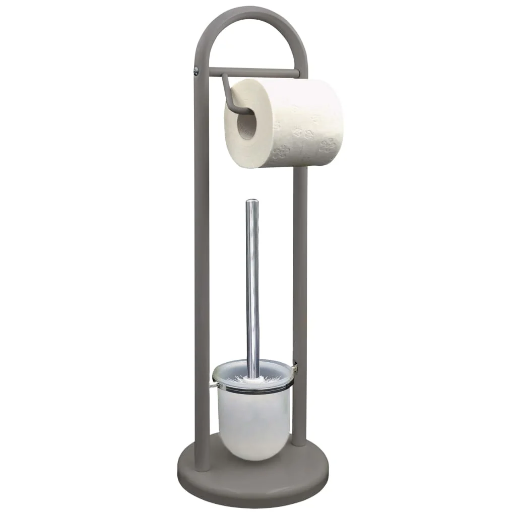 RIDDER 2-in-1 Toilet Brush Set Unique Grey
