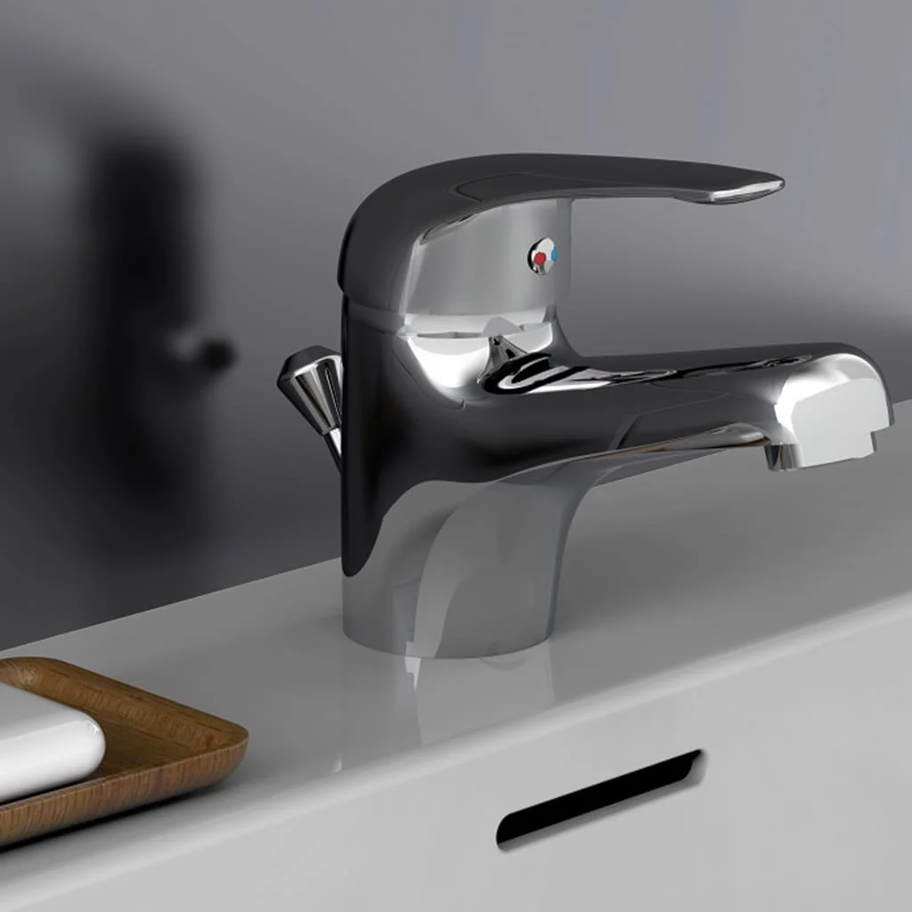 SCH�␏TTE Basin Mixer Low Pressure MAGNA Chrome
