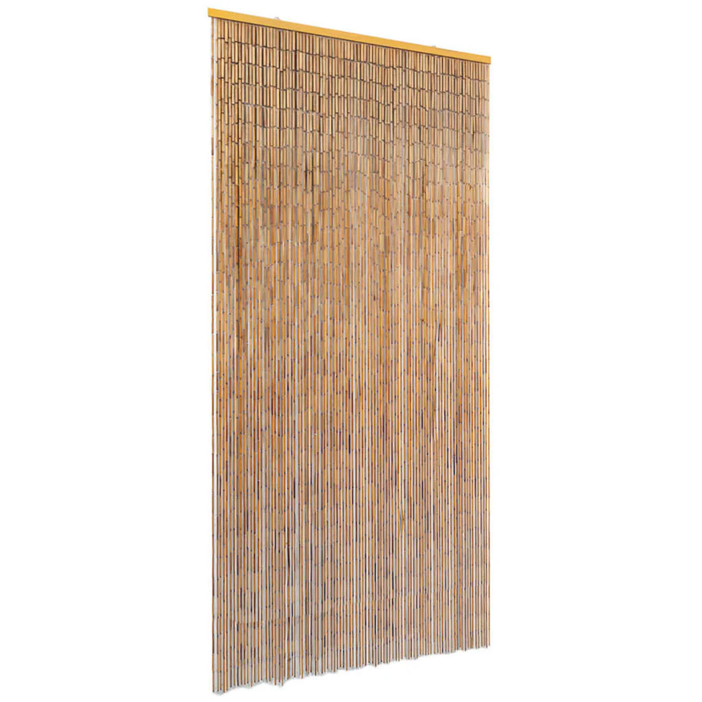 Berkfield Insect Door Curtain Bamboo 90x220 cm