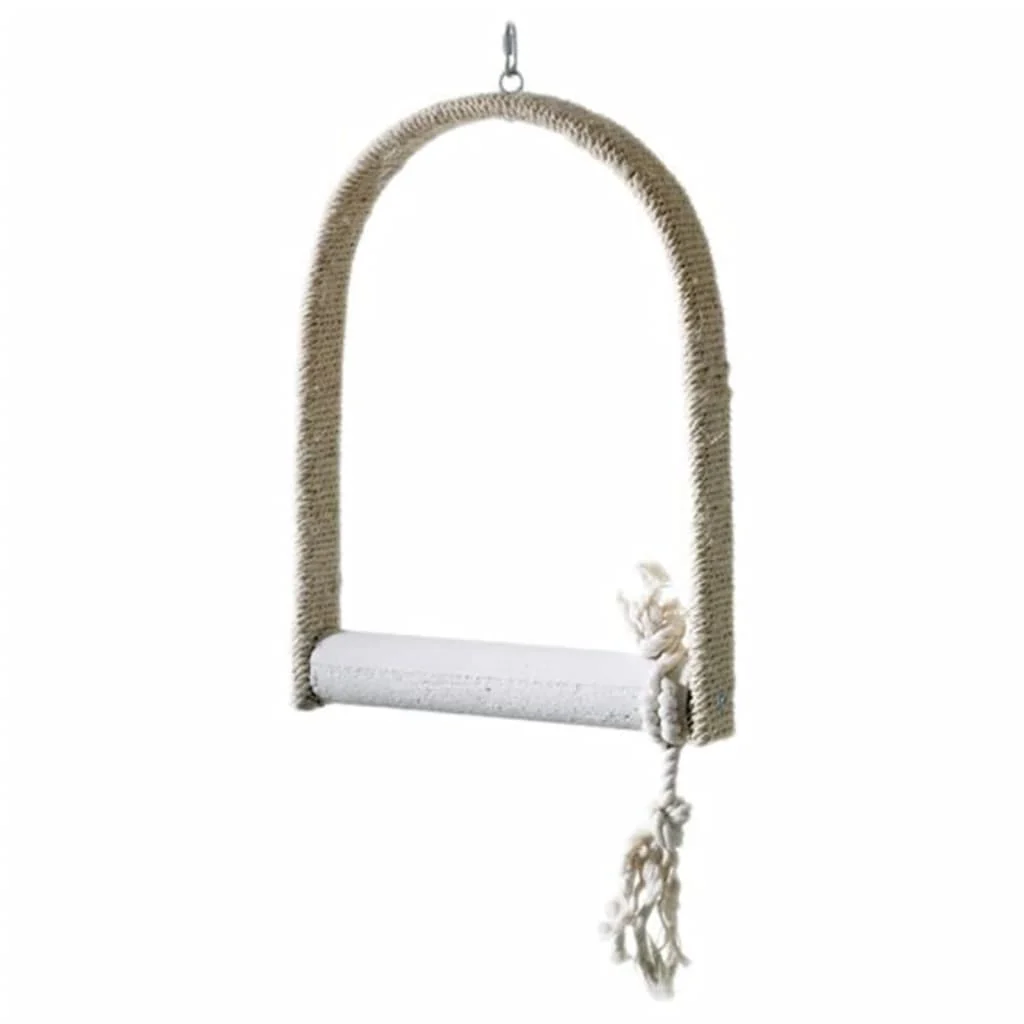 FLAMINGO Bird Toy Sisal Swing XL 26x10x48 cm
