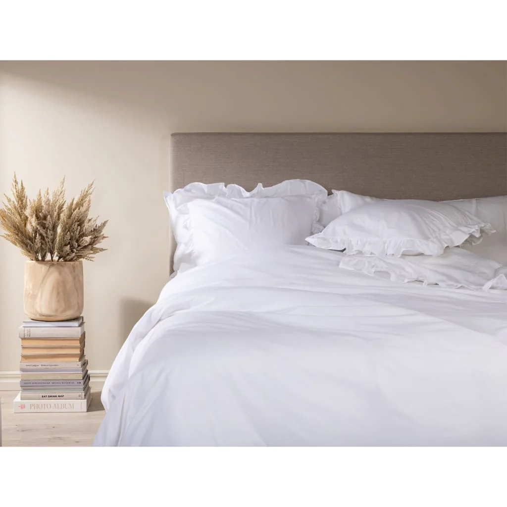 Venture Home Bed Set Levi 220x240 cm Cotton White