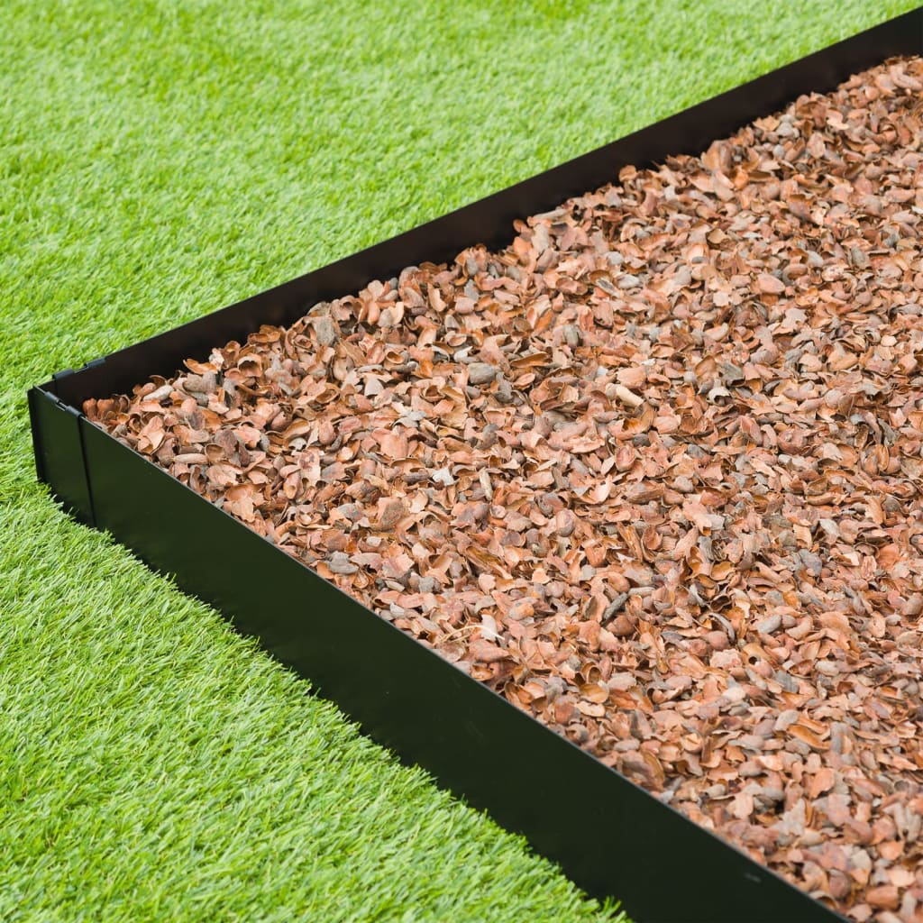 Nature Garden Border Edgings 3 pcs 91.4x10.2 cm Black