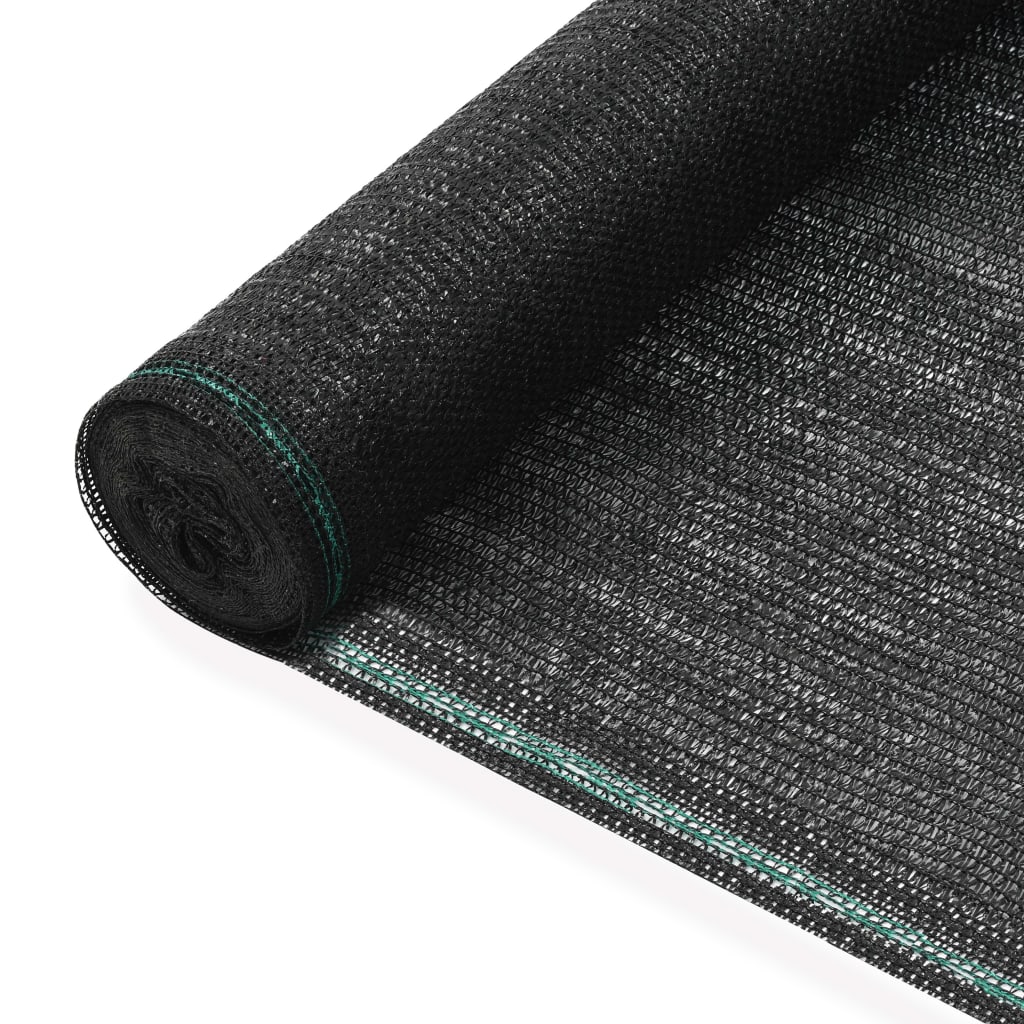 Berkfield Tennis Screen HDPE 1.2x100 m Black