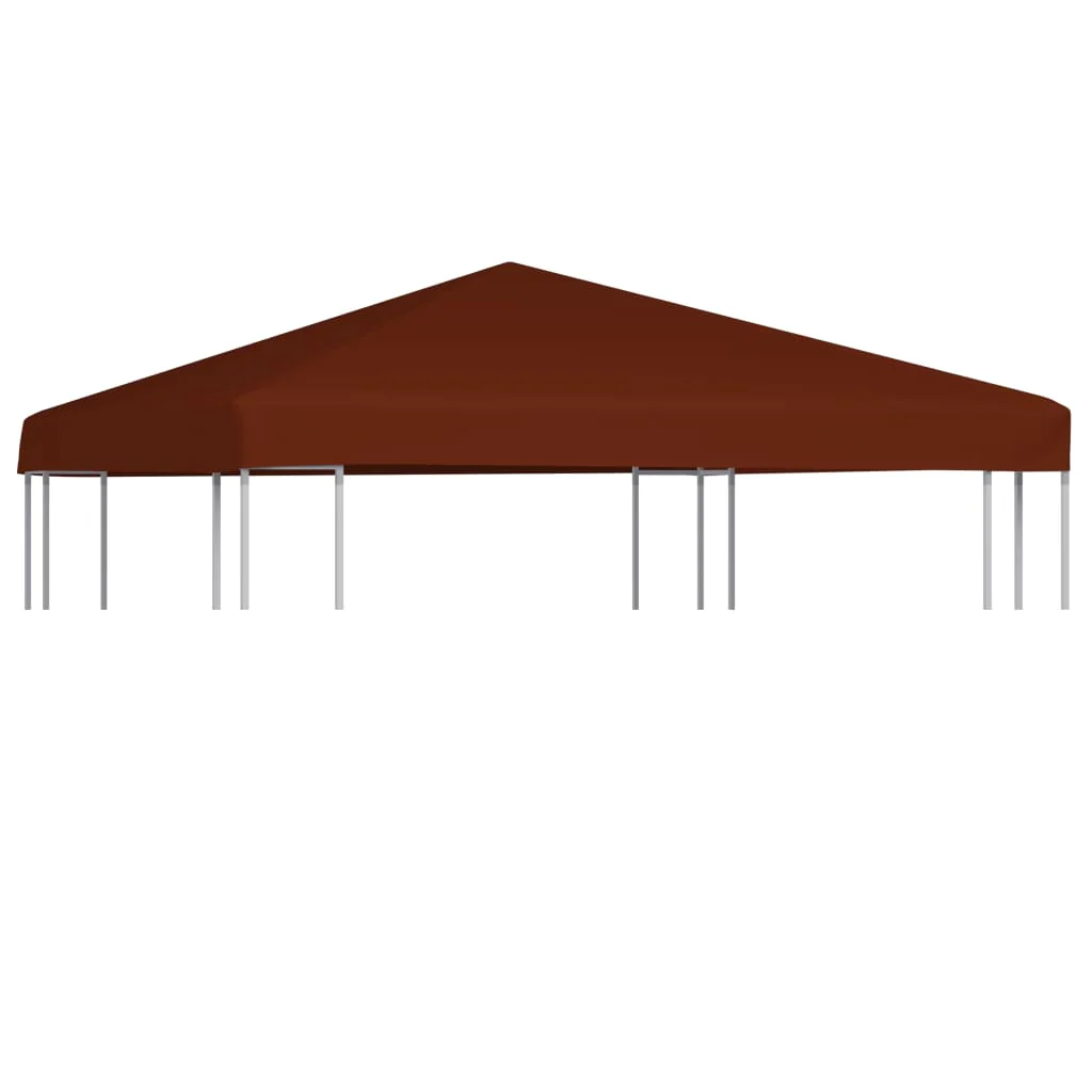 Berkfield Gazebo Top Cover 310 g/m�__ 3x3 m Terracota