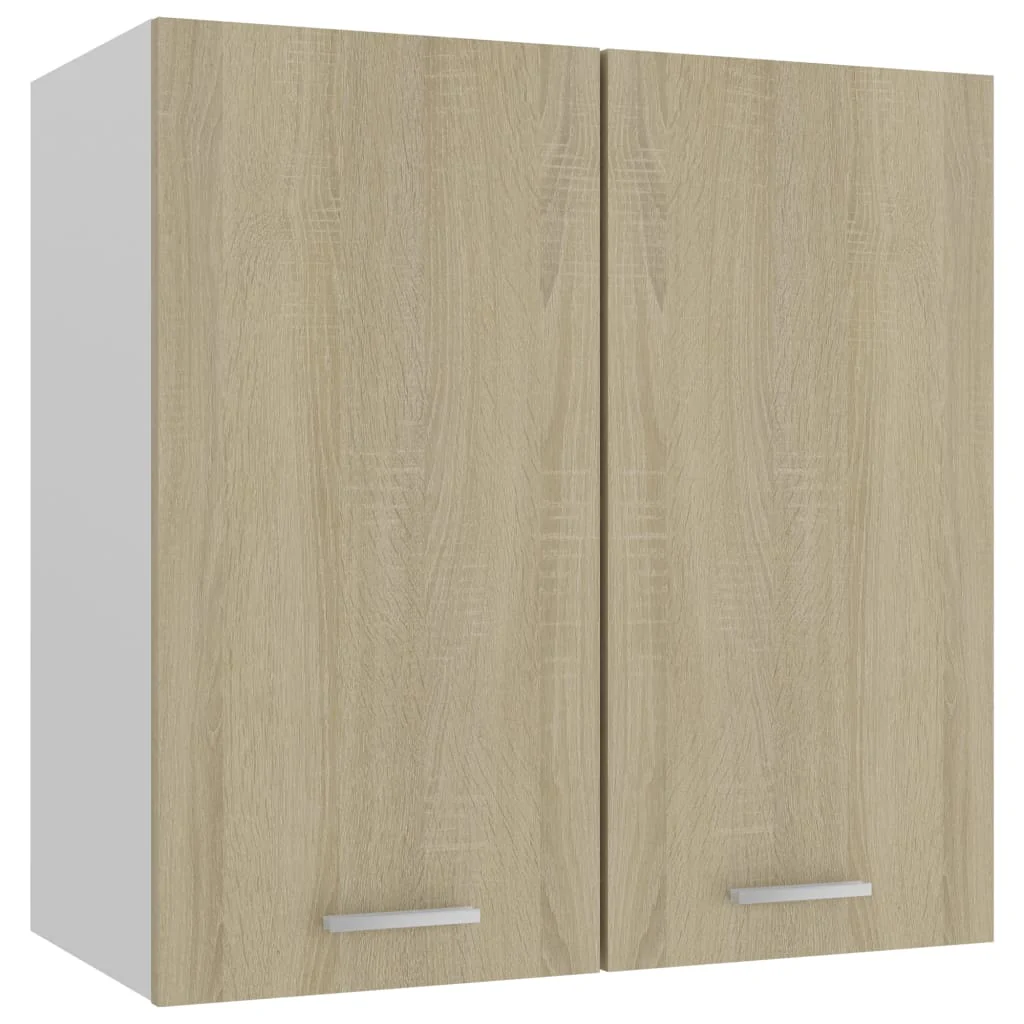 Berkfield Hanging Cabinet Sonoma Oak 60x31x60 cm Engineered Wood