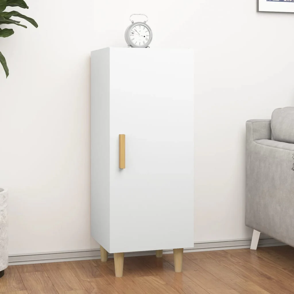 Berkfield Sideboard White 34.5x34x90 cm Engineered Wood