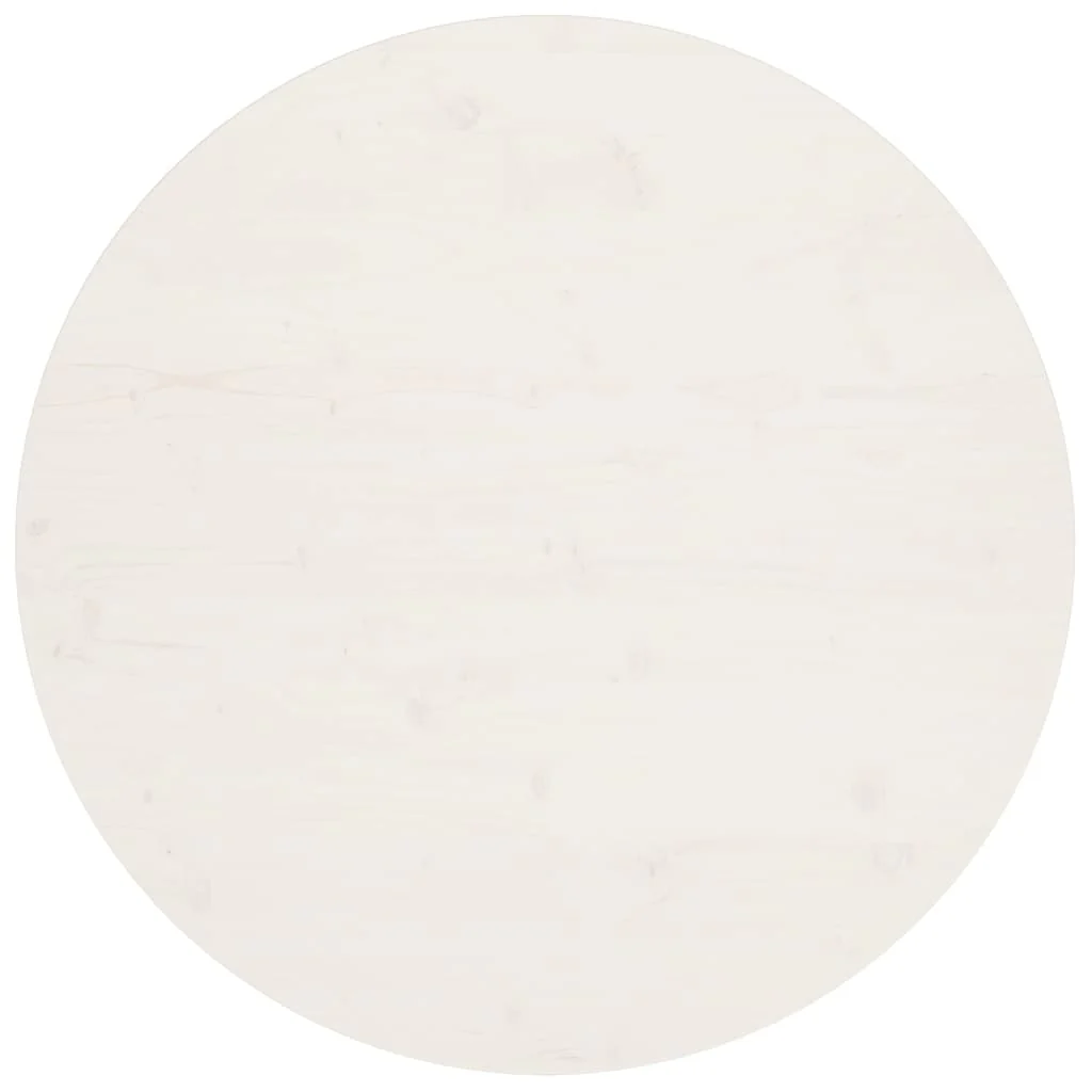 Berkfield Table Top White �â�_90x2.5 cm Solid Wood Pine