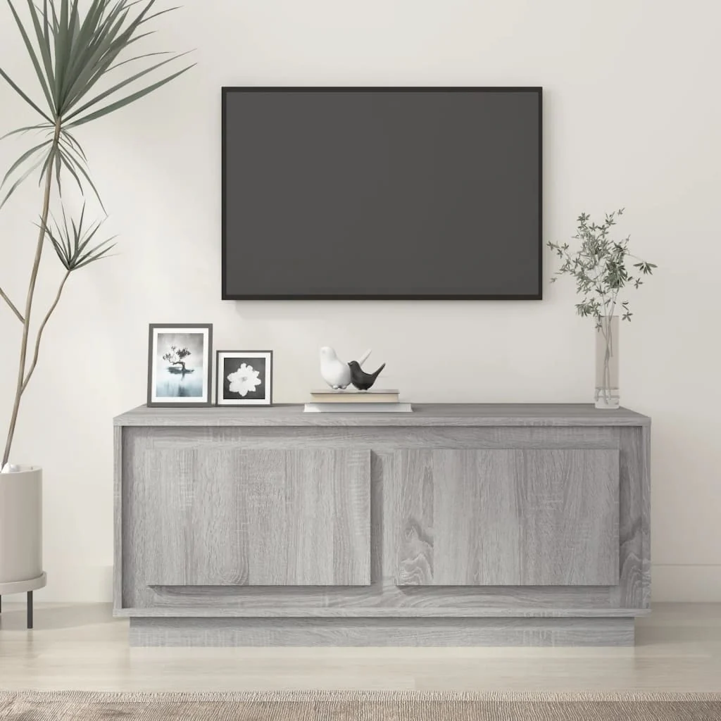 Berkfield Coffee Table Grey Sonoma 102x50x44 cm Engineered Wood