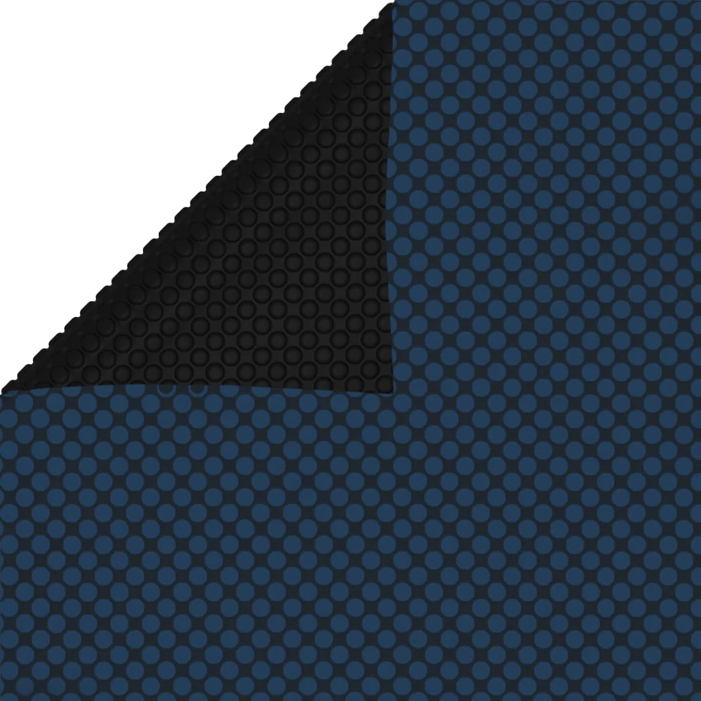 Berkfield Floating PE Solar Pool Film 488x244 cm Black and Blue